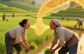 武鸣人的“稻香BGM”，边插秧边赛歌？