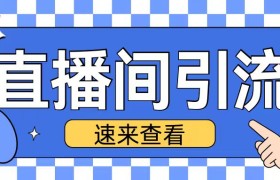 抖音直播间引流创业粉玩法日引200+精准粉丝