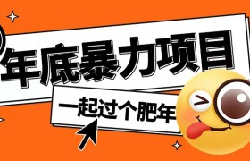 年底暴力项目，多开抢红包玩法简单无脑年底吃一波肉