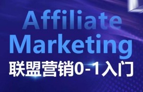 ​​​​​​Affiliate Marketing联盟营销0-1入门，联盟营销基本逻辑 联盟平台逻辑及联盟客逻辑全面详解