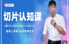 切片认知课+赠(资料包+送授权)-直播切片教程
