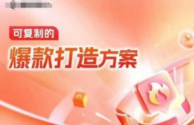 天猫电商爆款运营，可复制的爆款打造方案(线下内训课录音+字幕)