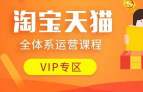 淘宝天猫全体系运营课程：店铺全系运营、动销玩法、付费推广、流量提升、擦边球玩法等等