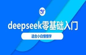 deepseek零基础入门-deepseek教程2025，适合小白慢慢学