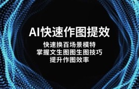 AI快速作图提效，快速换百场景模特，掌握文生图图生图技巧，提升作图效率