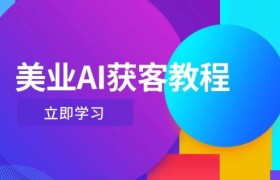 美业AI获客教程，用Deepseek+数字人，轻松玩转抖音直播间