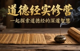 道德经实修营，一起探索道德经的深邃智慧