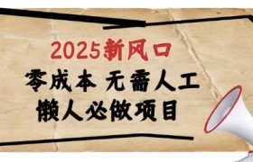 2025新风口，懒人必做项目，浏览器全自动掘金【揭秘】
