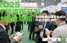 2025外贸流程开发社媒全攻略，利用免费社媒平台成功开发过百位客户