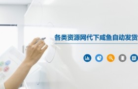 各类资源网代下咸鱼自动发货